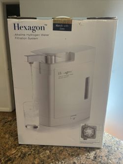 Hexagon Alkaline Hydrogen Water Filtration System | Countertop Drinking Water