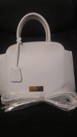 White purse