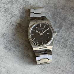 Tissot PRX 40mm Quartz Black Dial - Excellent Condition 