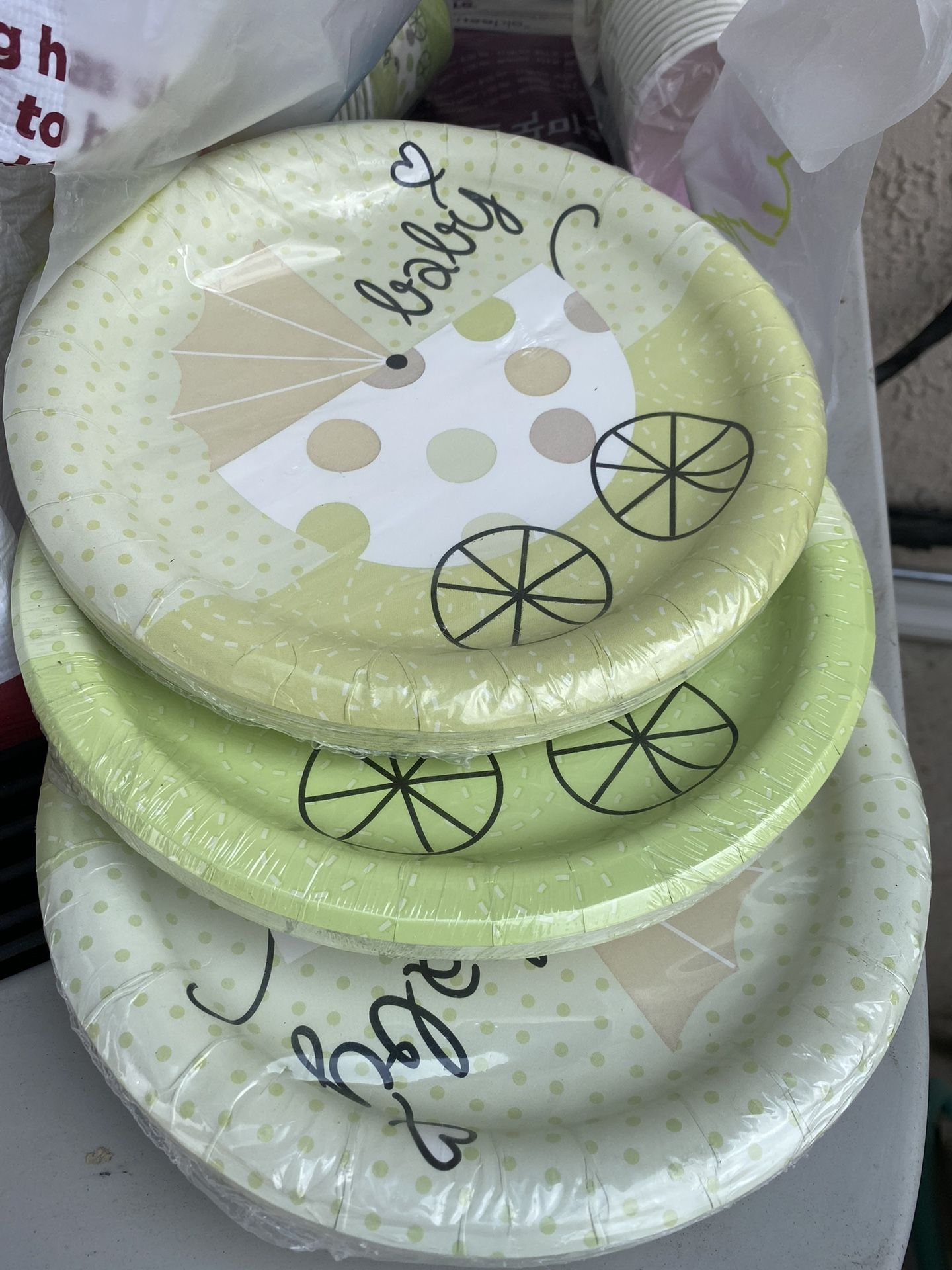 Baby Shower Plates And Cups