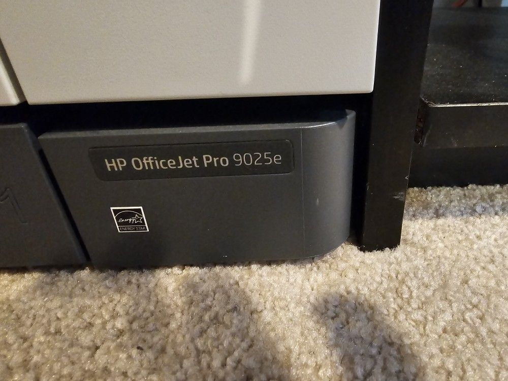 HP Office Jet Pro 9025e 1 Year Old, $400 New.