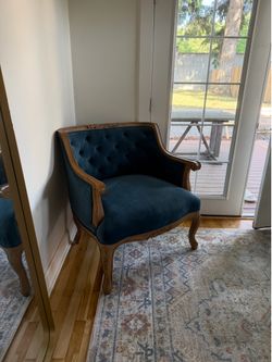 Blue Accent Chair