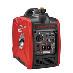 Predator 2000 Watt Super Quiet Inverter Generator – Like New – $500
