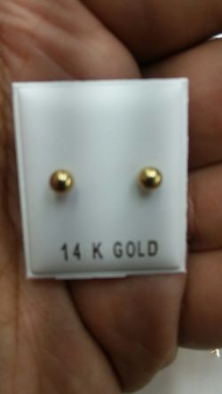 14k Gold Earings
