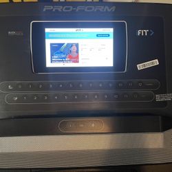 PRO-FORM Treadmill 800.00  O.B.O Practically Brand New