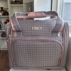 LONDON FOG Canvas Spinner Luggage And Carryon 