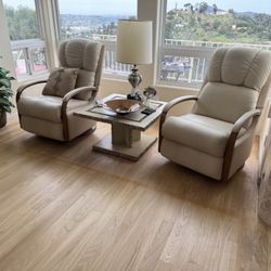 Beautiful Leather Chairs Price Is EACH . Recliners 