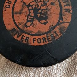 Vintage Gunzo's Hockey Puck