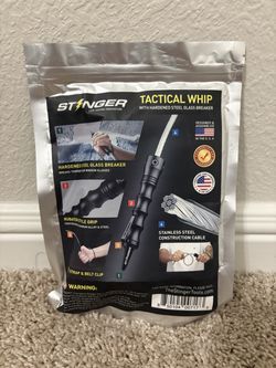 Stinger Whip Car Emergency Tool with Window Breaker