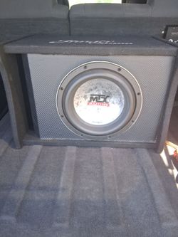 10" Subwoofer Mtx Thunder 9500