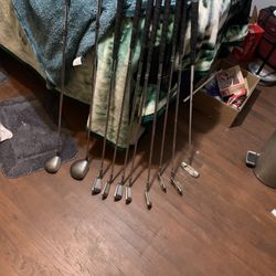 Set Of  “nothing special”  Delta Golf Clubs