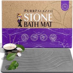 Purr palazzo stone bath mat