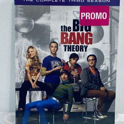 THE BIG BANG THEORY Complete 3rd Season 2009 DVDs NEW IN SEALED PACKAGE