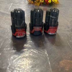 Bosch Lithium Battery S 3 Count