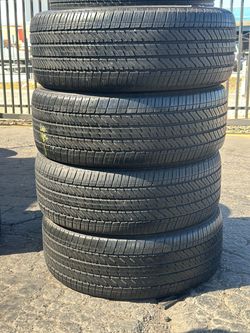 SET OF TIRE 255 65 18 BRIDGESTONE 85% LIFE