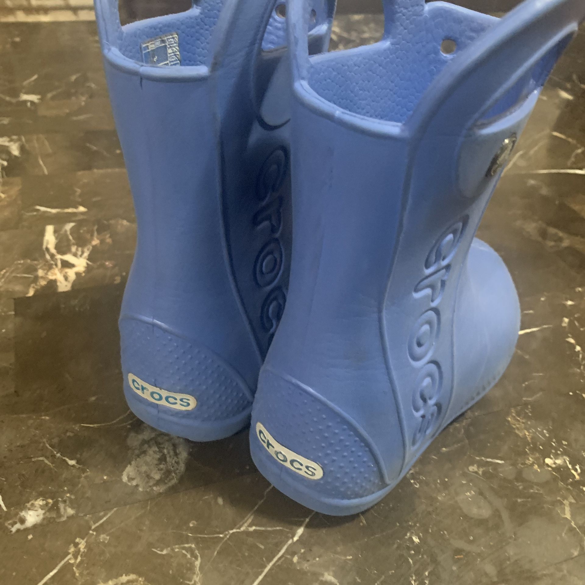 Crocs rain boots