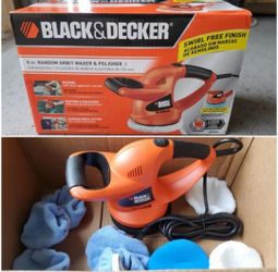 Black & Decker 6 In. Random Orbit Waxer & Polisher - BRAND NEW