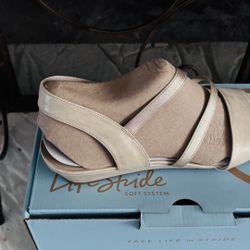Life Stride Yoyo/Platino Shoes For Women 