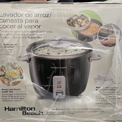 Hamilton Beach Rice Cooker & Steamer for Sale in Rancho Cucamonga, CA -  OfferUp