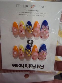 Hand made press on nails