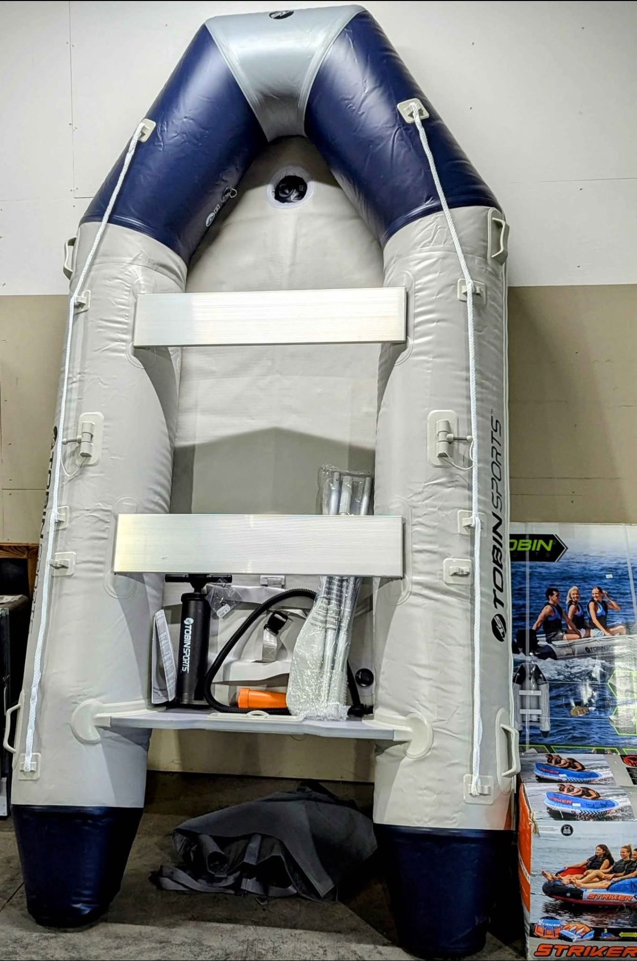 Tobin Sports Inflatable Boat, Brand New