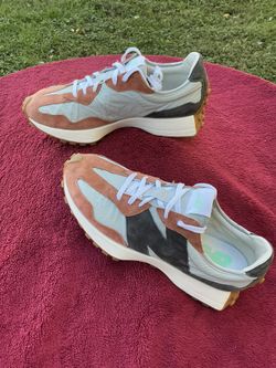 New Balance 327 Rust Brown Sneakers Running Shoes Size 10.5