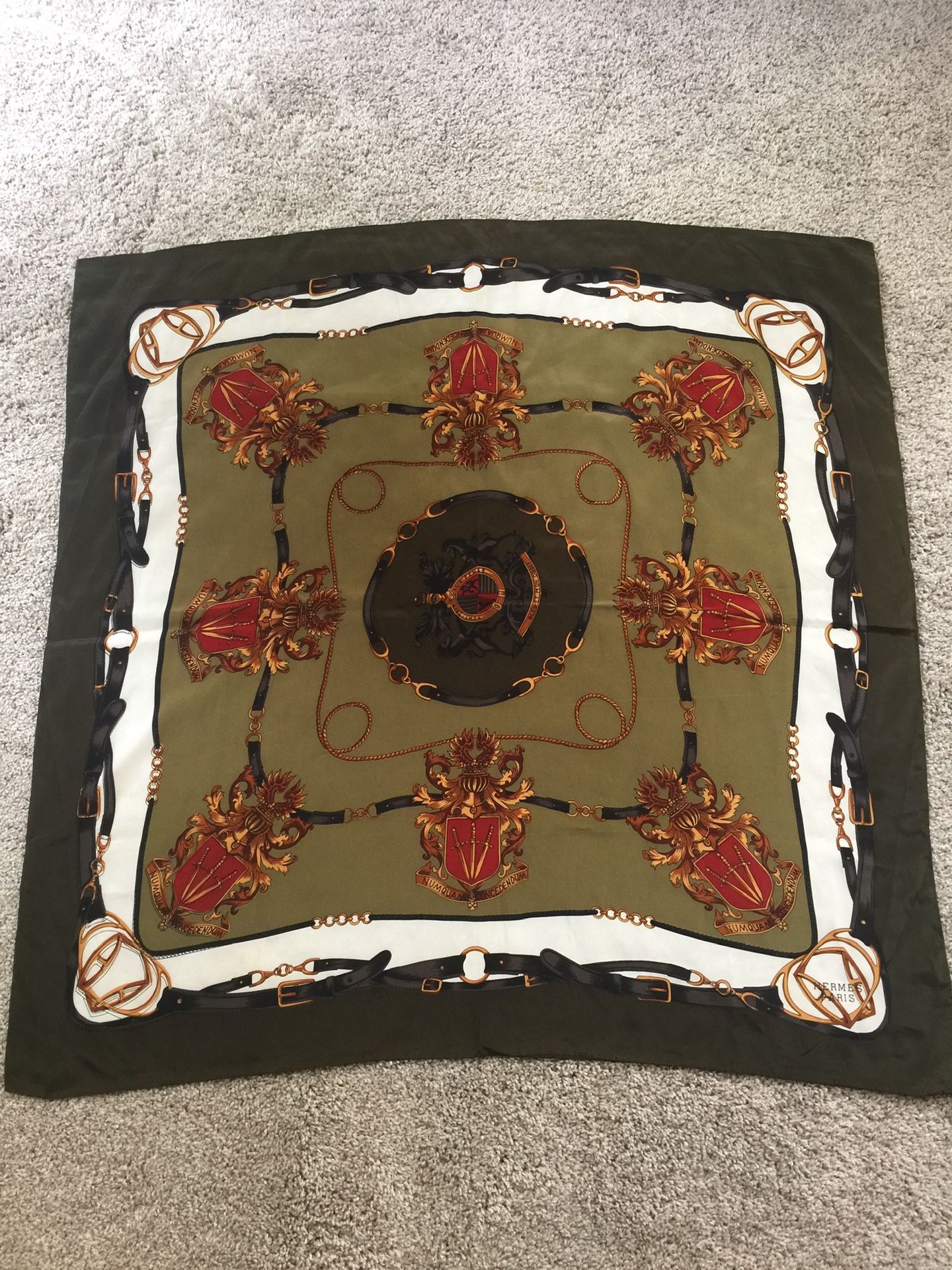 Hermes Silk Shawl