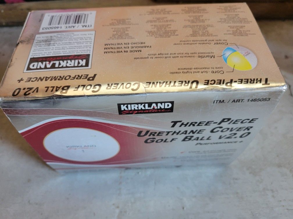 Kirkland Golf Balls Box