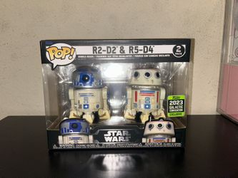 FUNKO POP: R2D2 & R5D4 2-PACK CONVENTION EXCLUSIVE