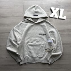 🔥 PREMIUM ESSENTIALS HOODIE – LIGHT OATMEAL – FEAR OF GOD – NEW