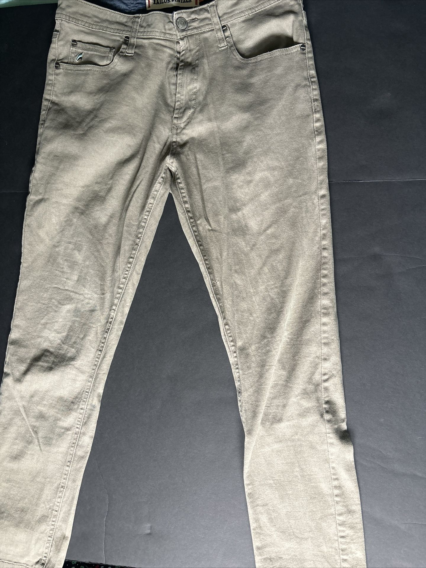 Taylor Men's Vintage Corduroy Pants 30x30 Slim Fit Connecticut Originals