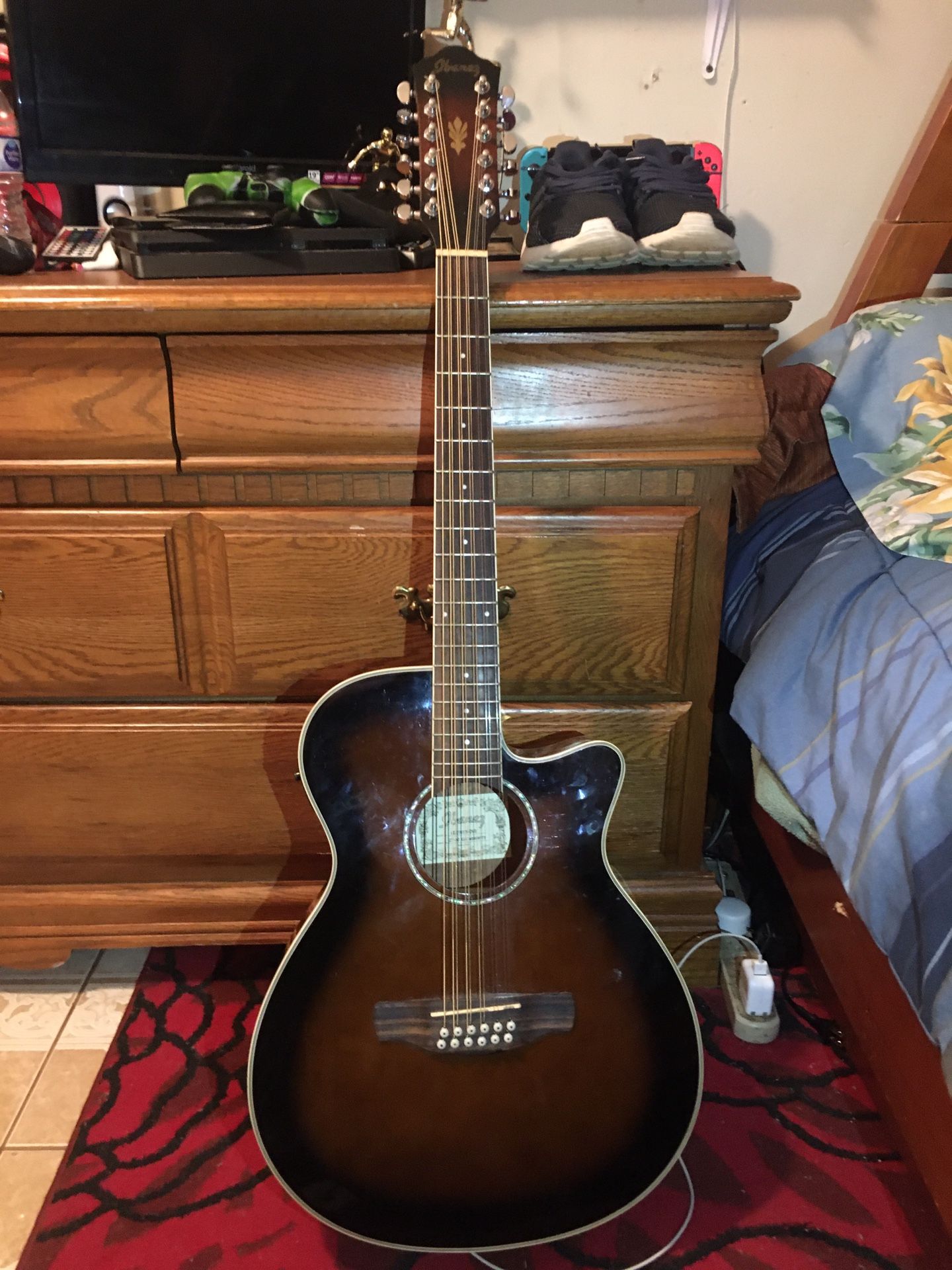 12 string Ibanez guitar