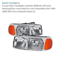 99-06 GMC Headlight 