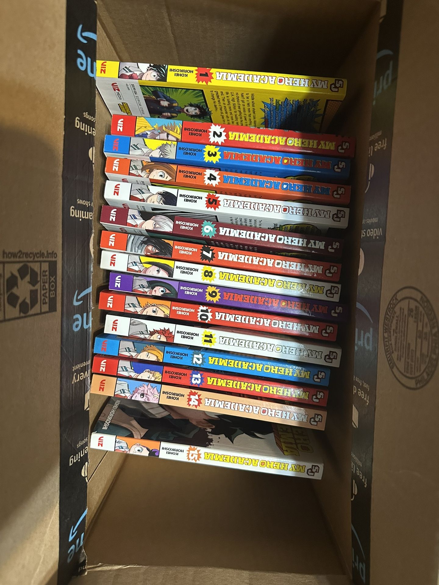 My Hero academia 1-15