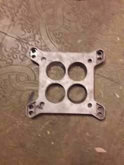4-barrel carburetor adapter