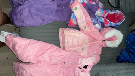 Spyder girls coat and overalls for winter