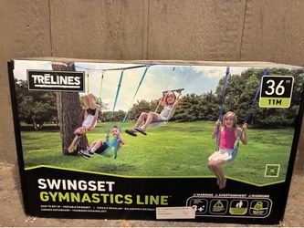 Trelines swingset gymnastics line