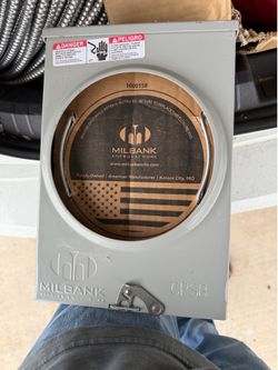MILBANK 125 amp meter sockets