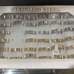 Stainless Steel Ring Men 