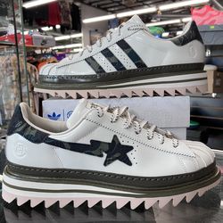 Adidas Superstar CLOT by Edison Chen x Bape Cream