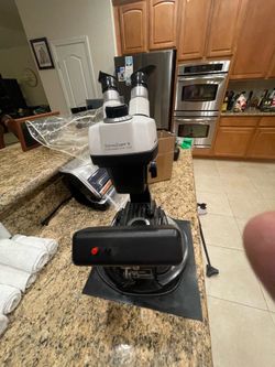 Kelsey stereo microscope 0.7-30 power