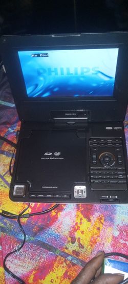 Philips 8.5-Inch Portable DVD Player with iPod docking