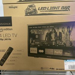 New 24” 720P Insignia smart TV