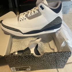 Jordan 3 Navy 