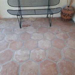 Vintage Homecrest Casino Wrought Iron Bench