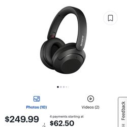 Sony Wireless WHXB910N Noise Cancelling