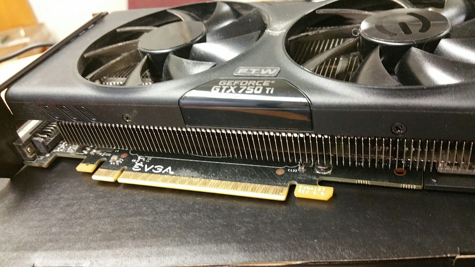 Video Cards: For graphics or gaming: GTX 750 ti, 2GB ram, works great as new, still with the original black box