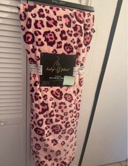 Baby Phat Printed  Queen Plush Blanket