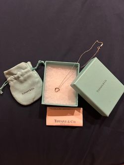 Tiffany and Co. Elsa Peretti Open Heart Necklace