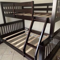 Litera Twin Y Full Size Nueva En Caja No Colchon Bien Reforzada 